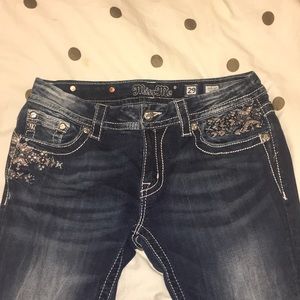 Miss Me boot cut jeans from Buckle
